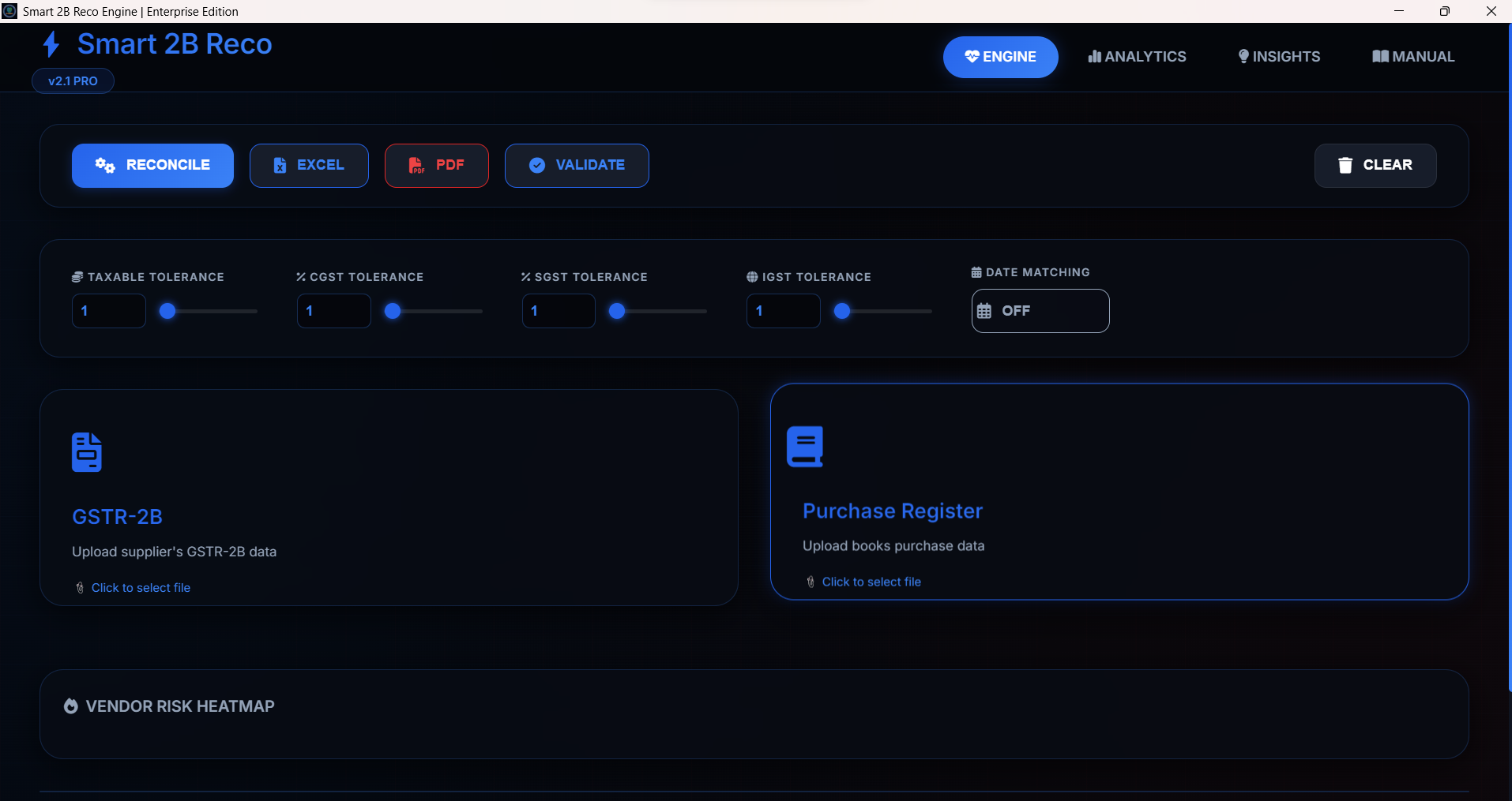SmartFinOS dashboard preview